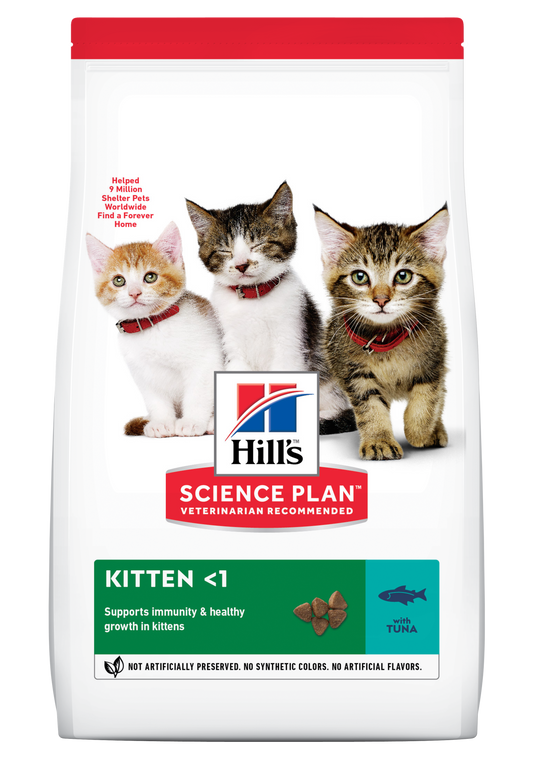 Hills Science Plan Kitten Dry Cat Food -Tuna Flavour