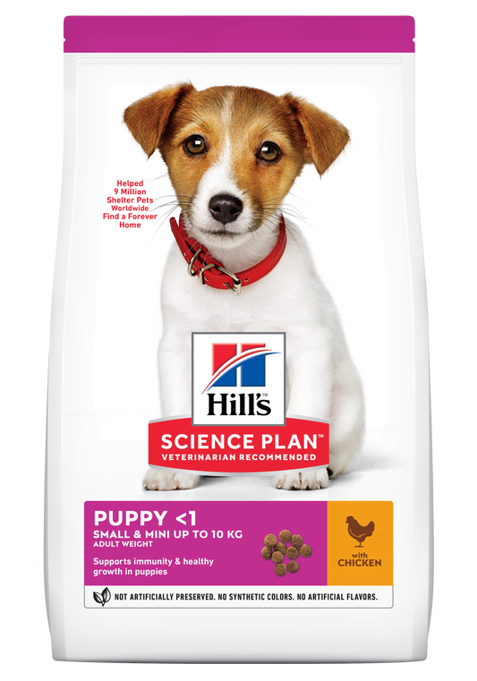Hills Science Plan Puppy Small and Mini Breed Dry Dog Food