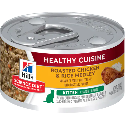Hill's Science Plan Kitten Wet Food Chicken & Rice Flavour (79g)