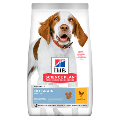 Hills Science Plan Adult No Grain Dry Dog Food